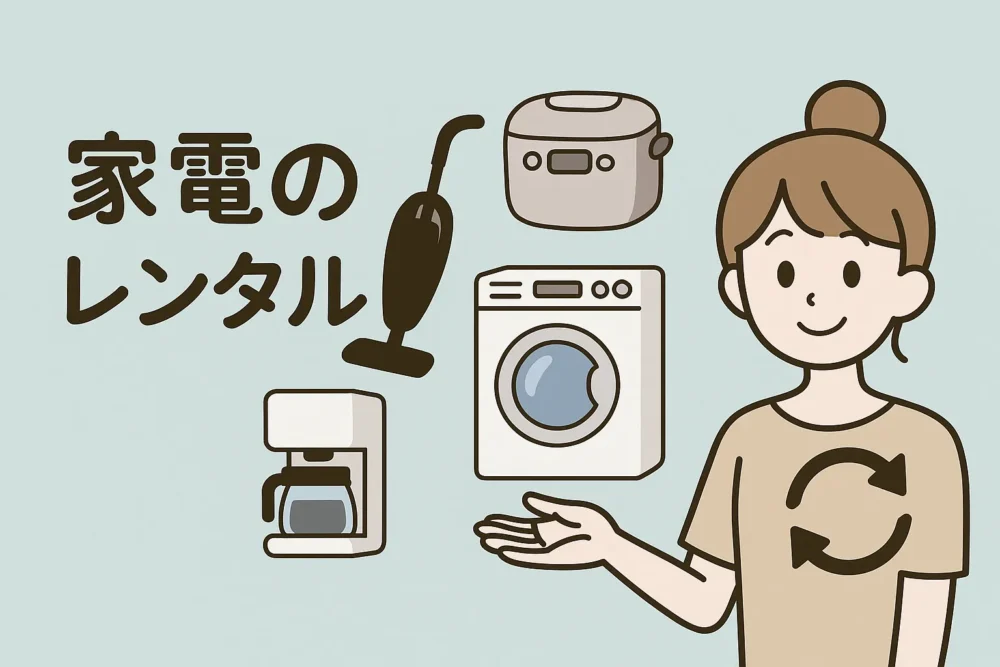 家電をレンタル