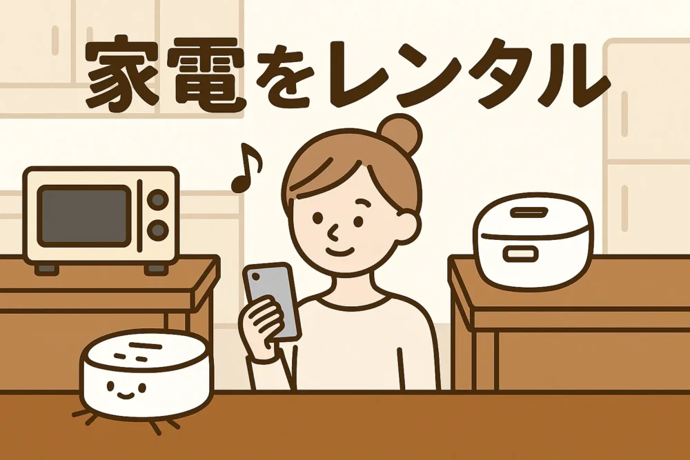 家電をレンタル